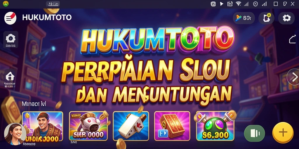 Gameplay menarik HUKUMTOTO dengan tema slot yang beragam.