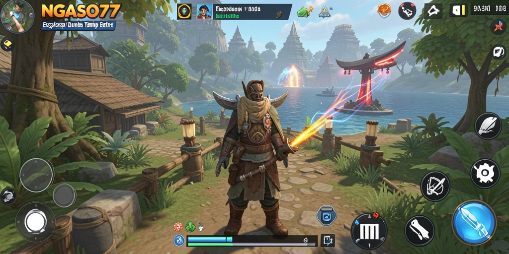 Gameplay seru dalam dunia terbuka penuh petualangan.